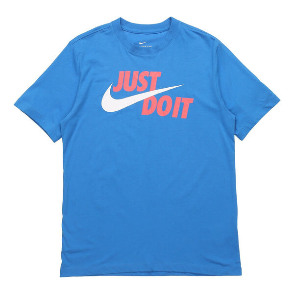 

Футболка sportswear jdi large short sleeve blue light blue Nike, голубой