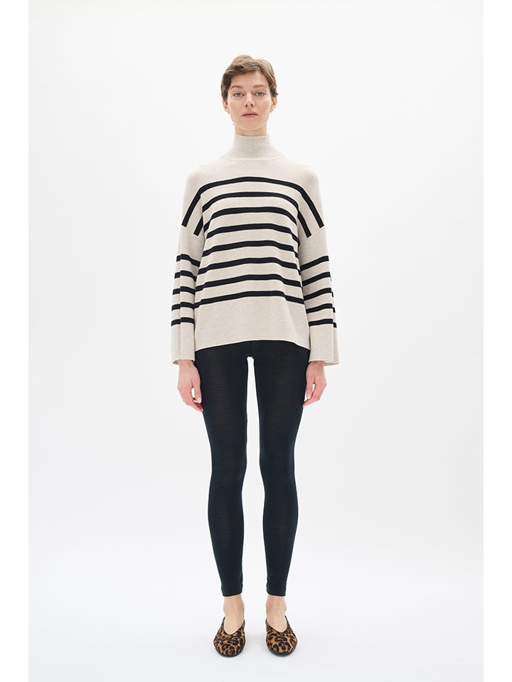 

InWear Свитер кремового/черного цвета