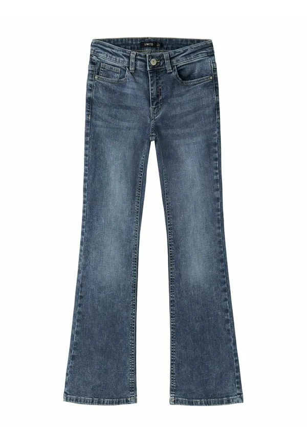 Джинсы-Клеш с низкой посадкой Lmtd, Medium Blue Denim