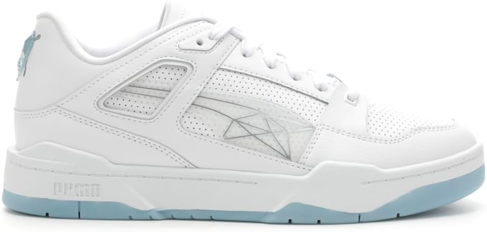 

Мужские кроссовки PUMA Slipstream Forever Diamond со шнуровкой, повседневные - белые