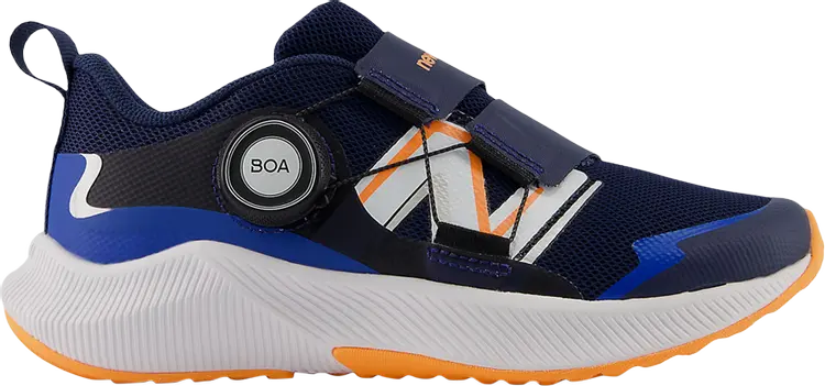 

Кроссовки Dynasoft Reveal v4 BOA Little Kid Wide 'Navy Hot Mango', синий