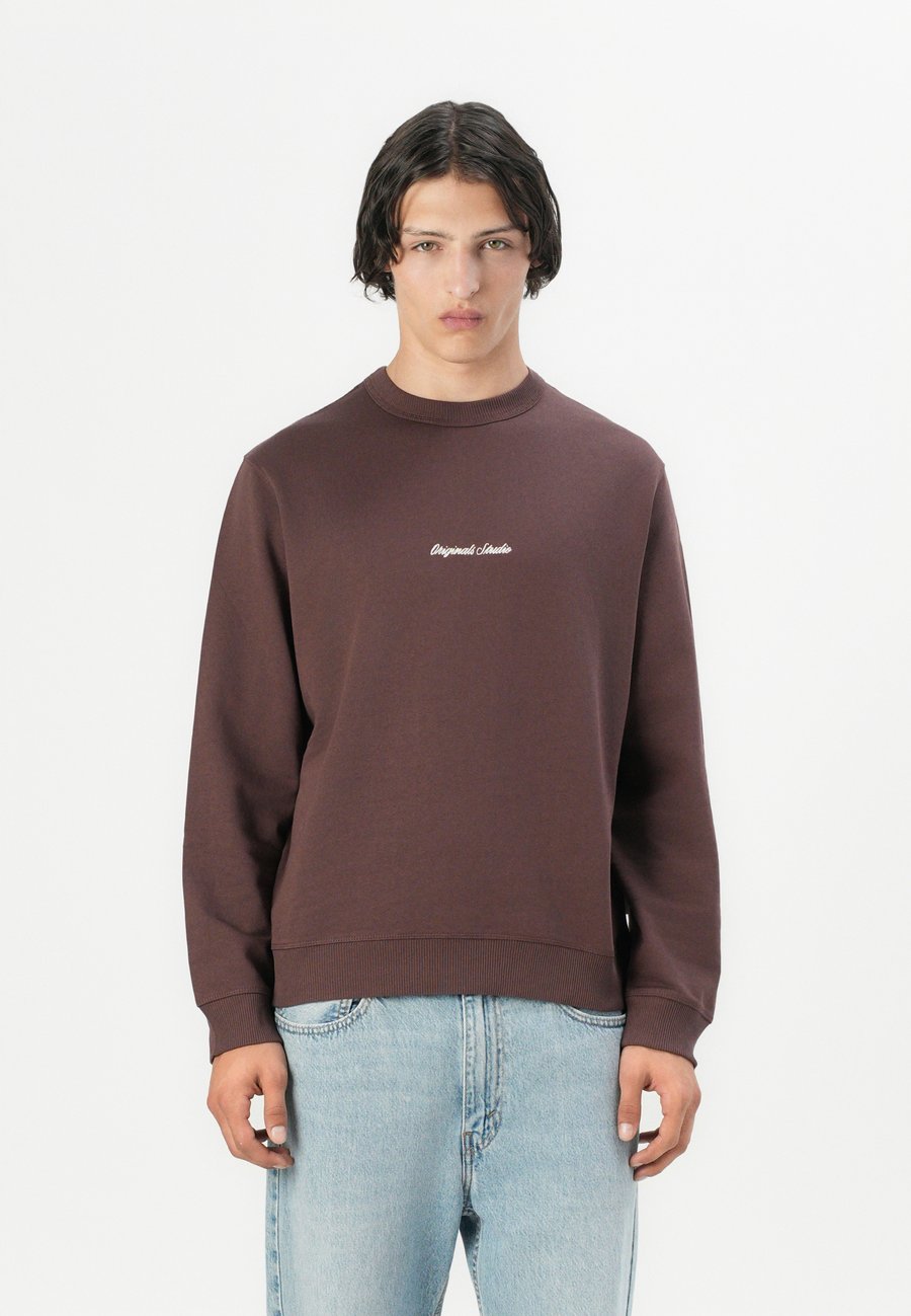 

Толстовка Jack & Jones JORNORREBRO EMB CREW, Deep Mahogany/Dark Red