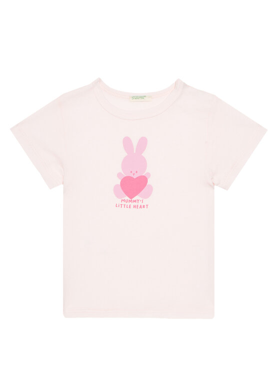 

Футболка обычного кроя 3I1XA1067 United Colors Of Benetton, розовый