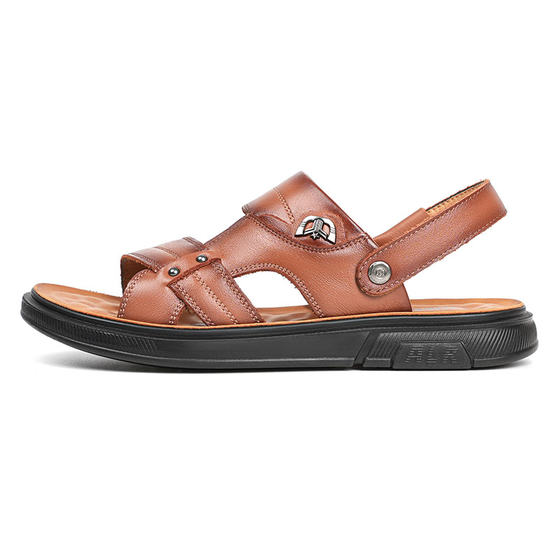 

Mulinsen Пляжные сандалии мужские черно-коричневые коричневые, цвет Brown