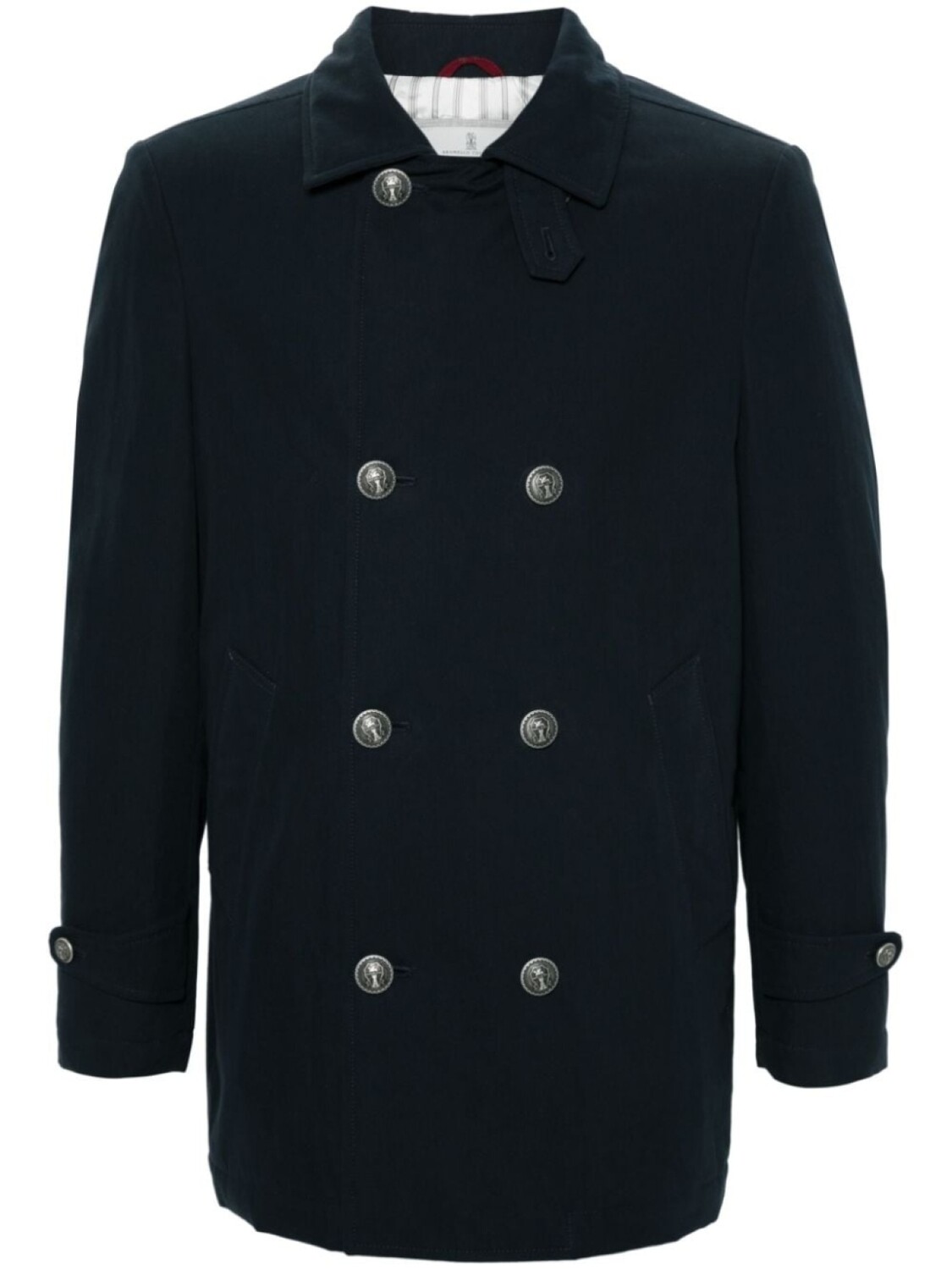 

Brunello Cucinelli стеганый пуховик, синий