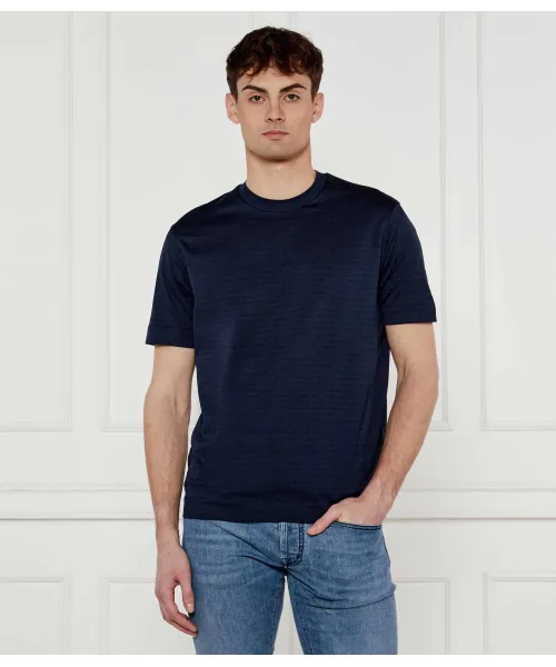 

Футболка Regular fit Emporio Armani, синий