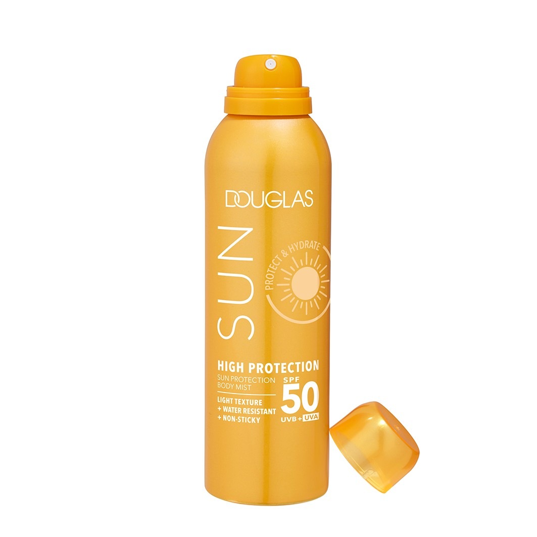 Солнцезащитный спрей sun spf50 body mist Douglas Collection, объем 200 мл — фото 2