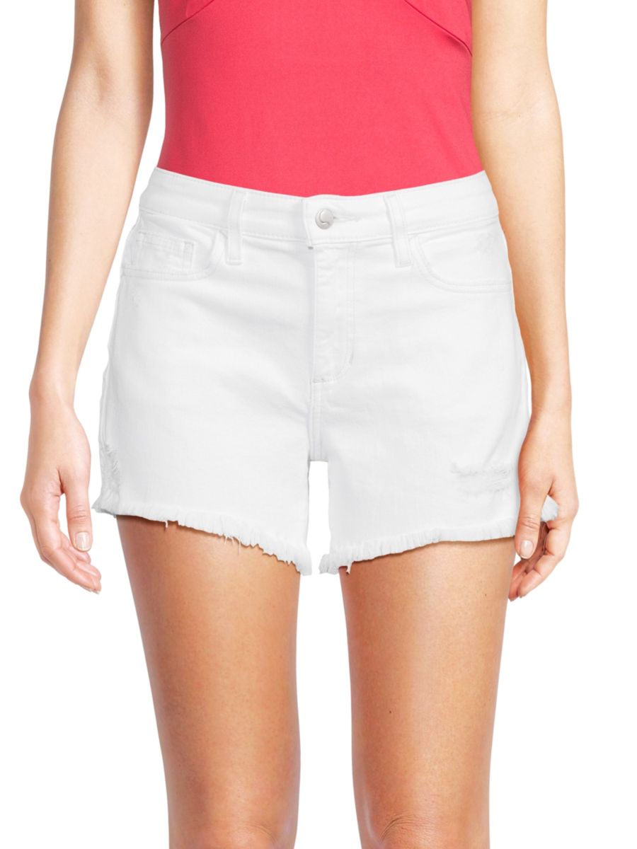

Джинсовые шорты с потертостями Joe's Jeans, цвет Colley