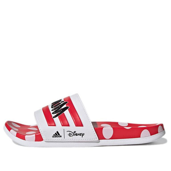 Тапочки disney x adilette comfort slide 'minnie mouse' Adidas, белый