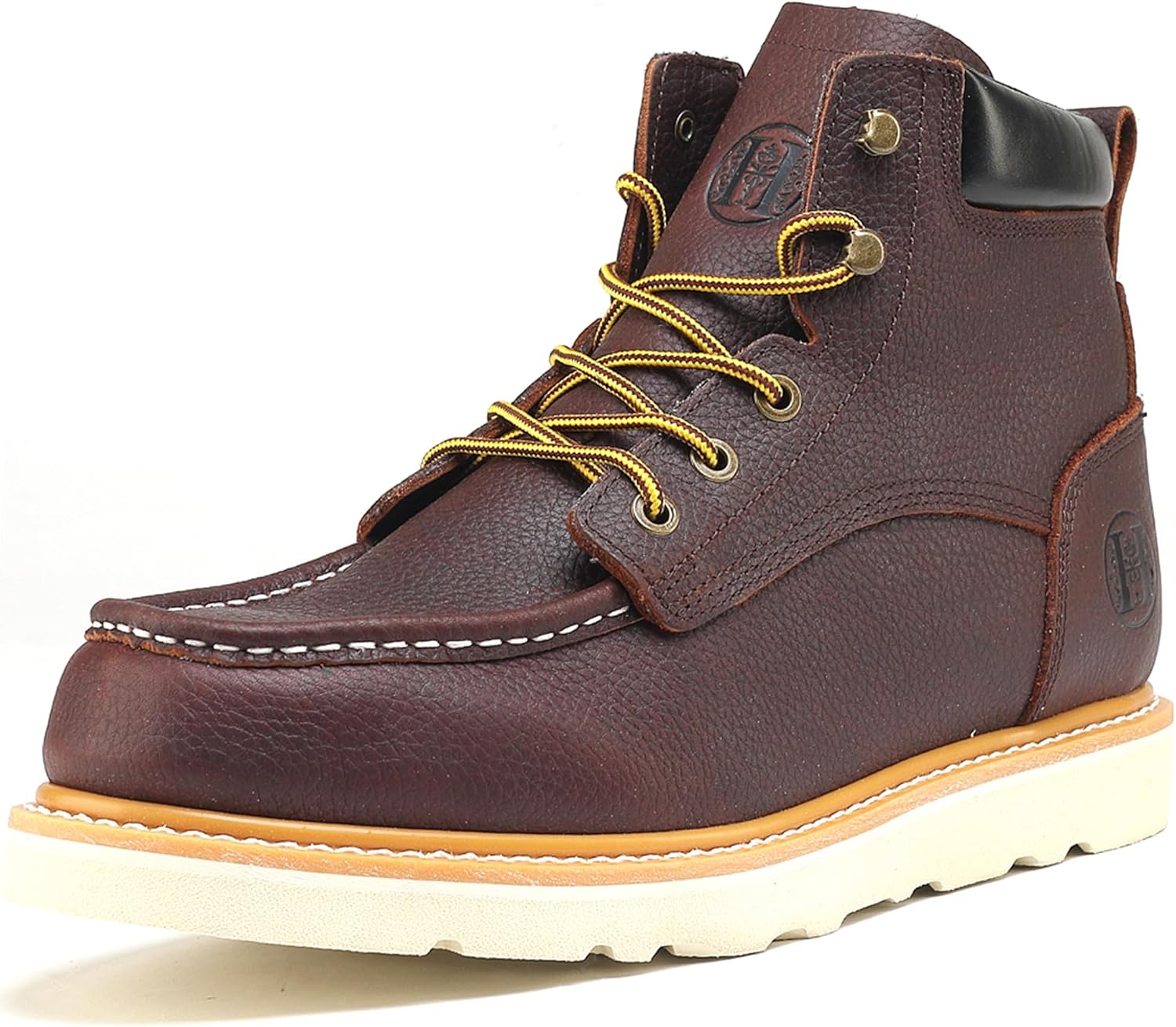 

Ботинки CONRAD Men's Moc Toe Safety Work: 6 и 8 soft toe, композитный носок, водонепроницаемые, стойкие от скольжения, проколотные ботинки EH Safety, Hvb305/Soft Toe