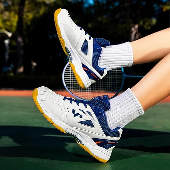 Кроссовки для бадминтона и спорта в зале, Green — фото 2