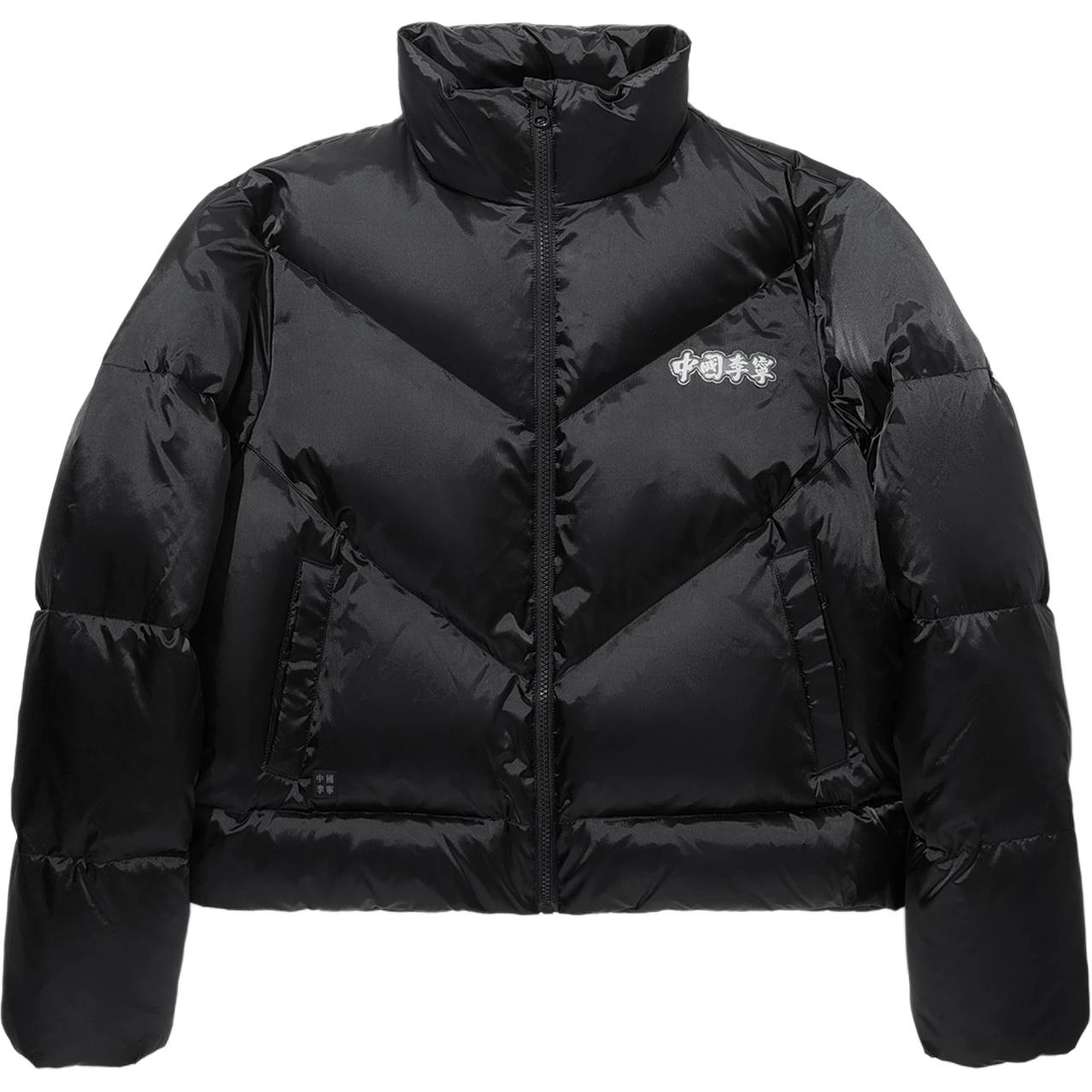 

LiNing Пуховик женский черный, Black