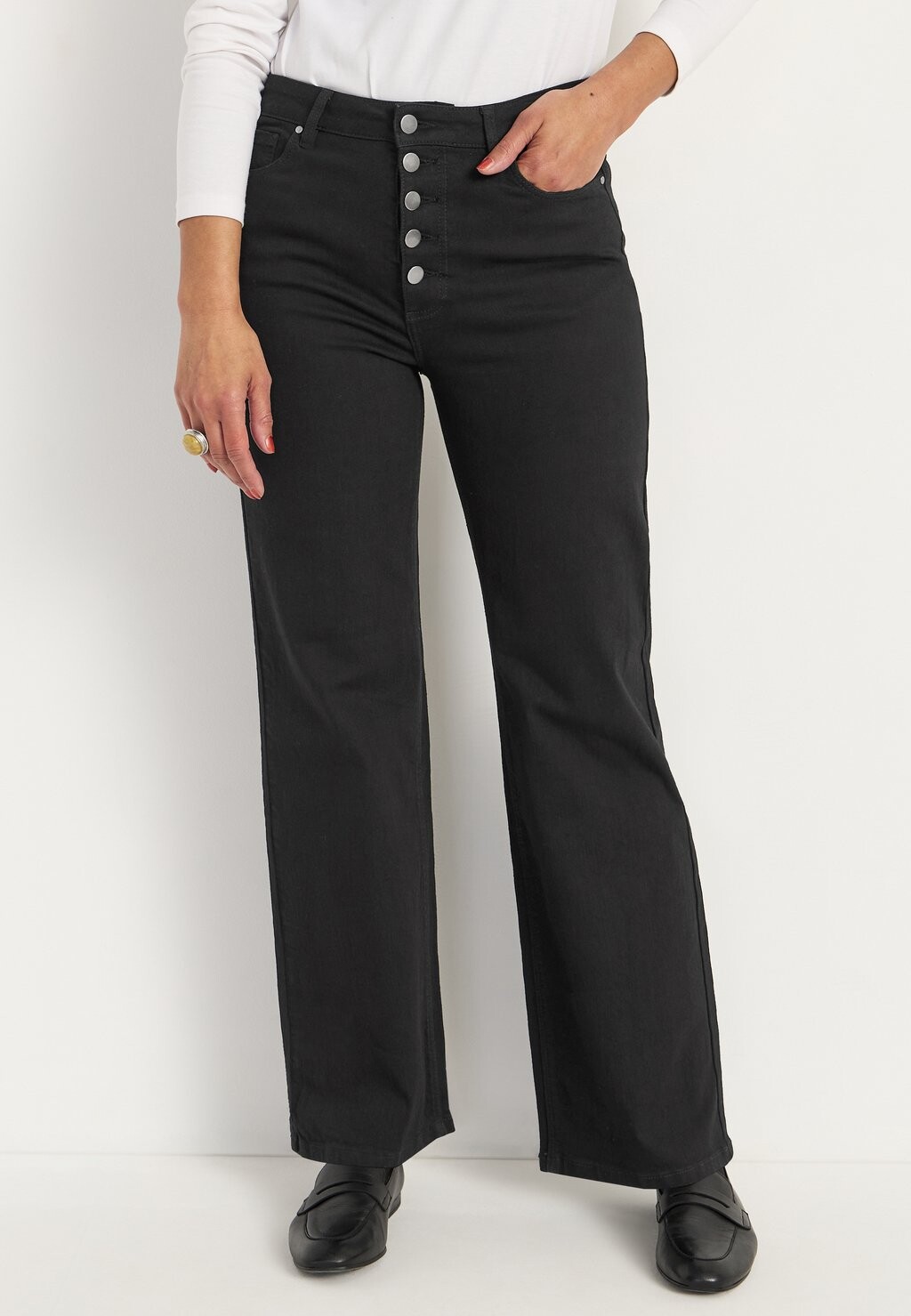 

Расклешенные джинсы STRETCH WITH HIGH WAIST Cellbes of Sweden, черный