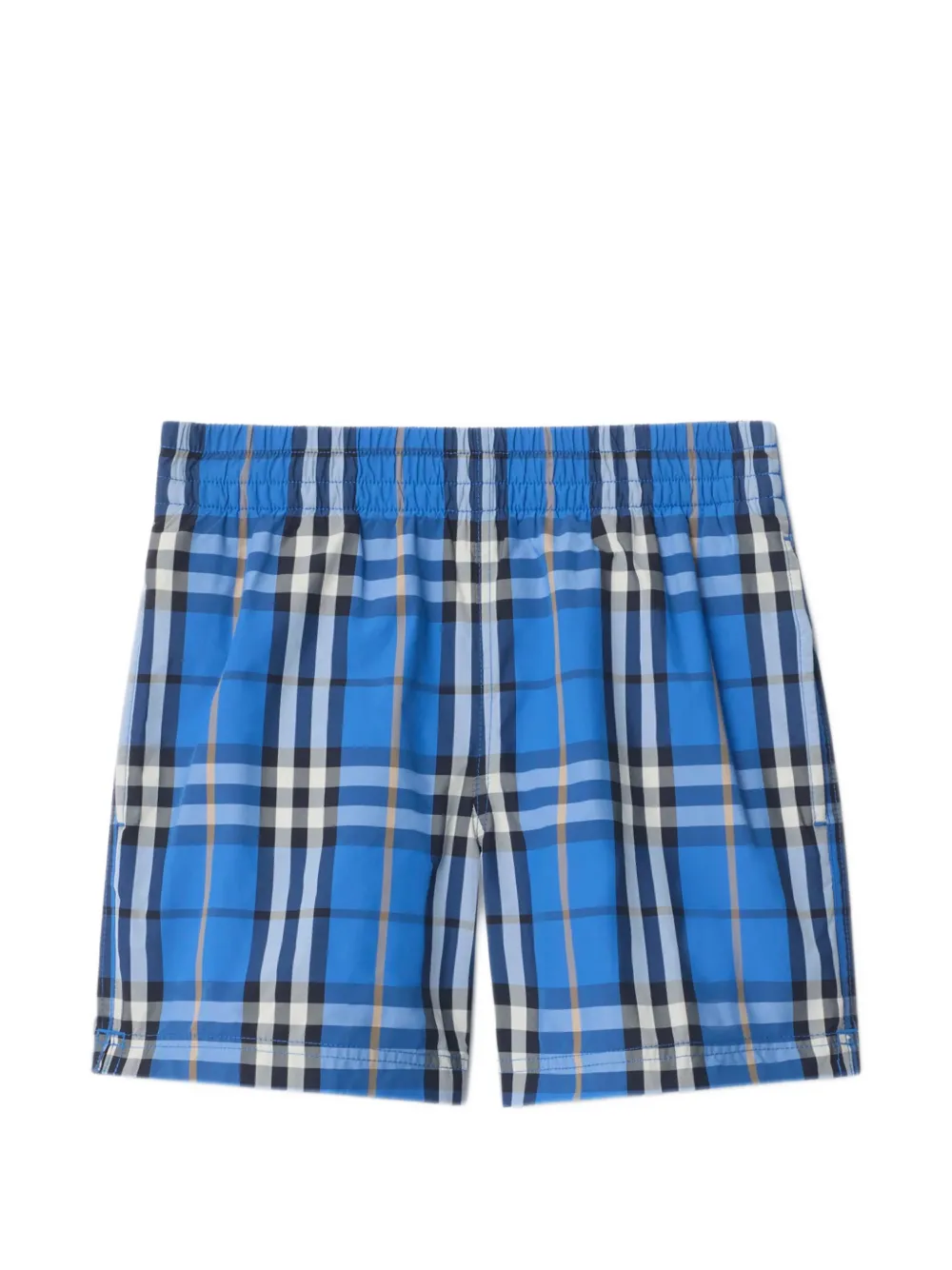 

Плавательные шорты в клетку Burberry Kids, синий