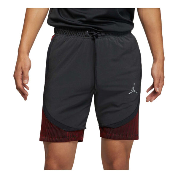 

Шорты men's ss22 logo micro mark lacing casual shorts black Air Jordan, мультиколор