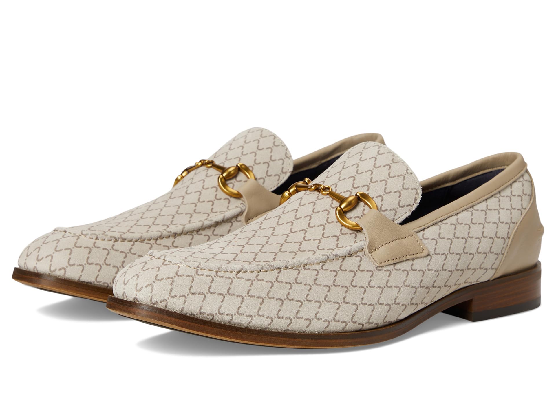 Туфли Stacy Adams Brinkley Moc Toe Slip-On, бежевый