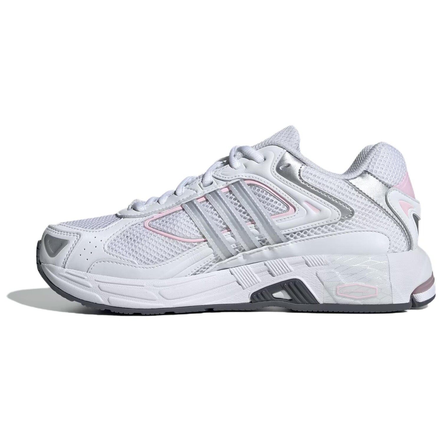 

Кроссовки для бега Response женские с низким верхом белые/серые/розовые Adidas
