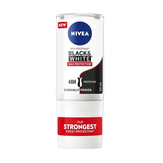 

Шариковый антиперспирант 50мл Nivea, Black&White Max Protection