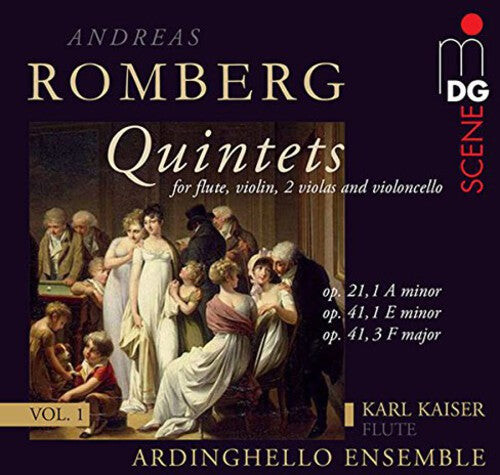 

CD диск Ardinghello Ensemble: Flute Quartets Op. 21 1 & 41