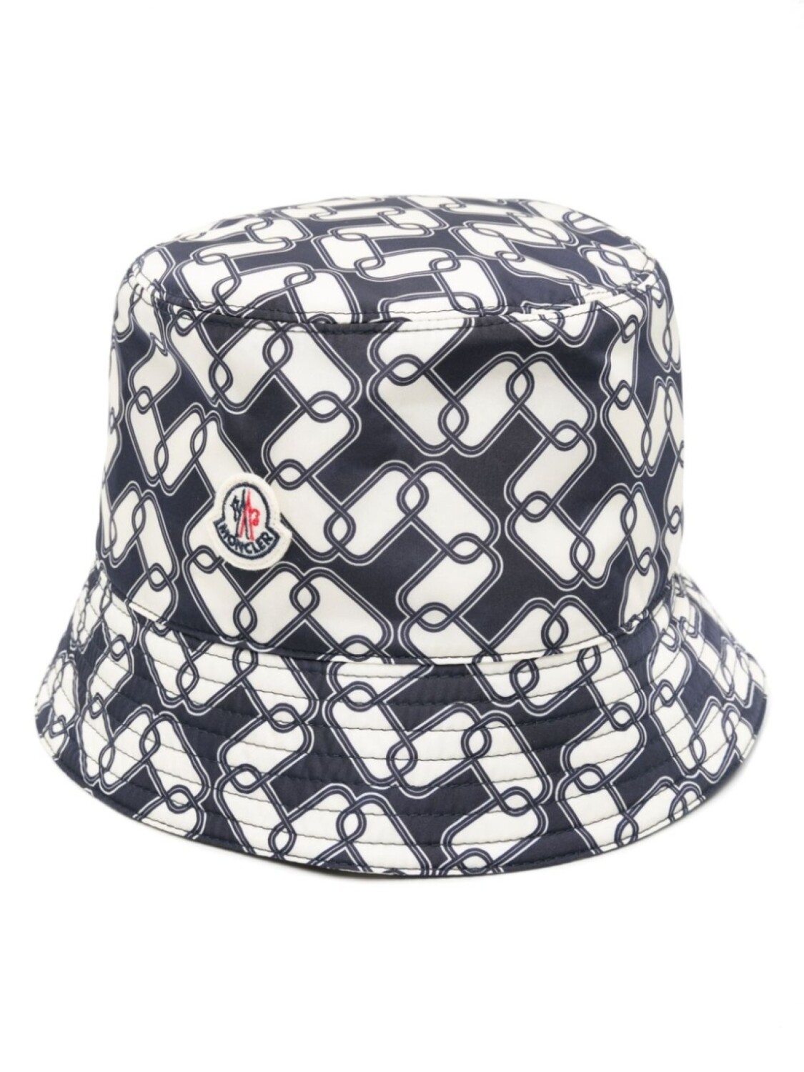 

Панама с принтом Moncler, синий