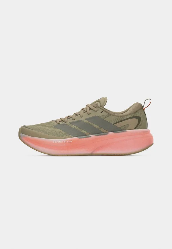 Кроссовки для бега по шоссе supernova glide Adidas Performance, Cargo/Olive Strata/Lucid Orange — фото 2