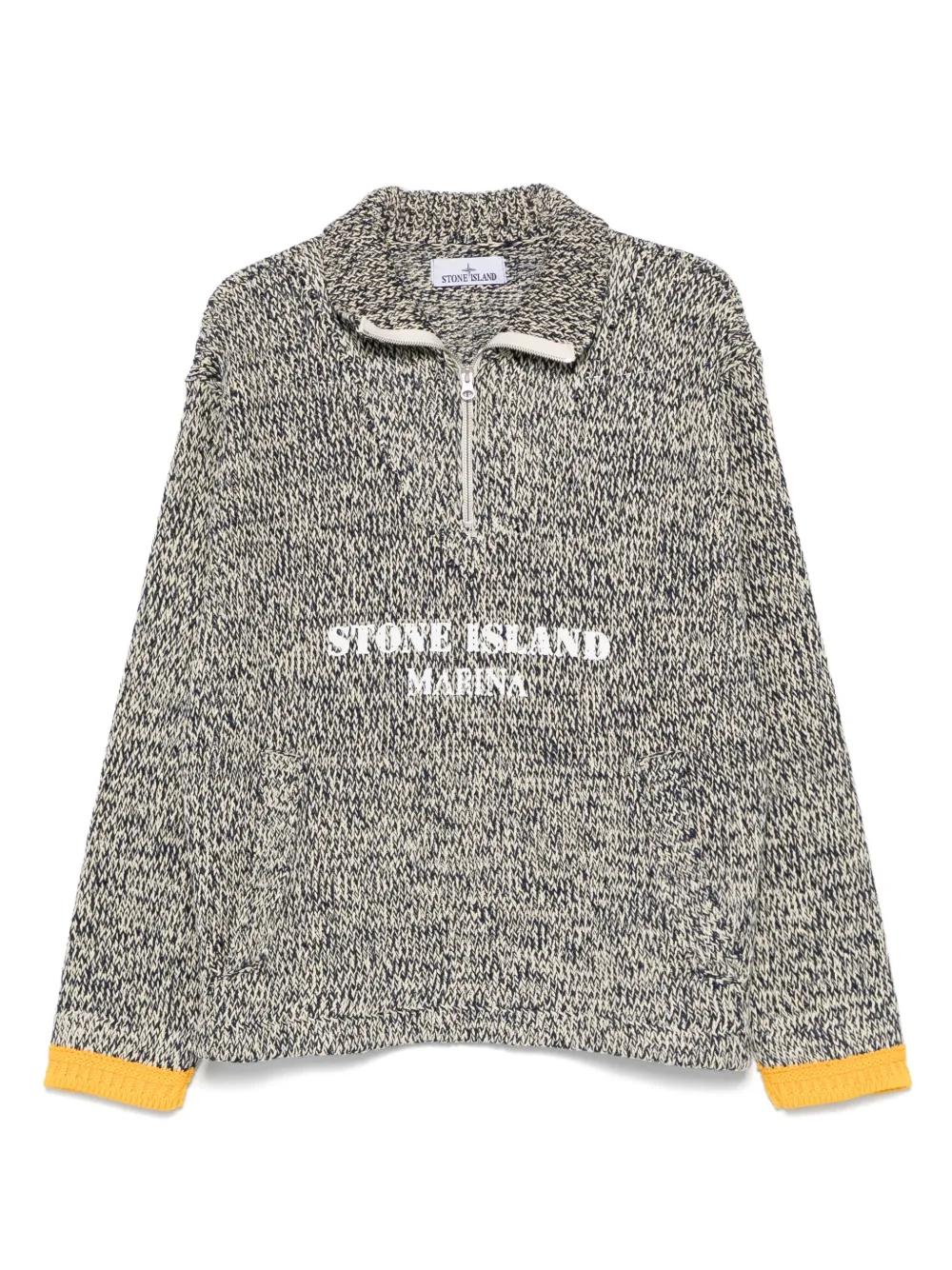 

Свитер с логотипом Stone Island, синий