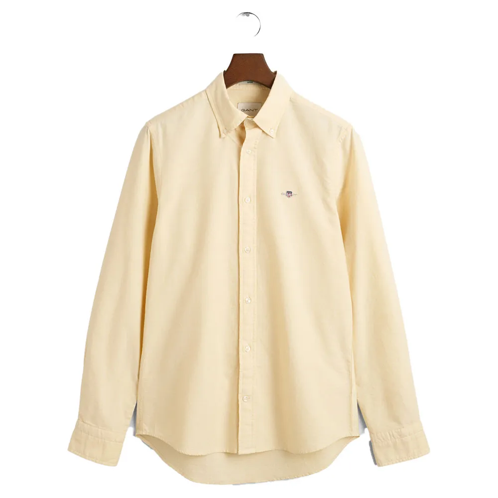 

Рубашка Gant Slim Oxford, желтый