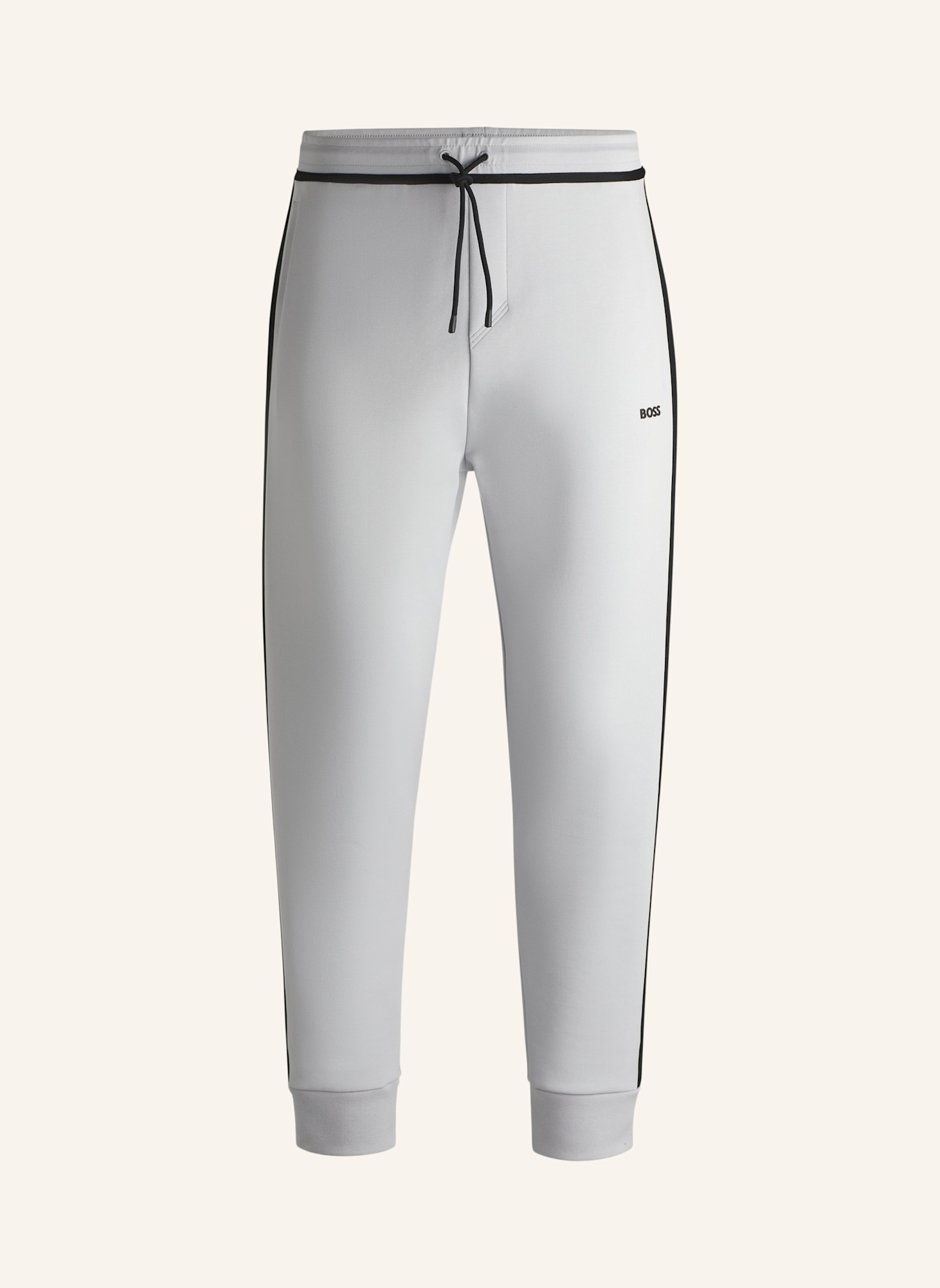 

Повседневные брюки hadiko tape regular fit Boss, серый