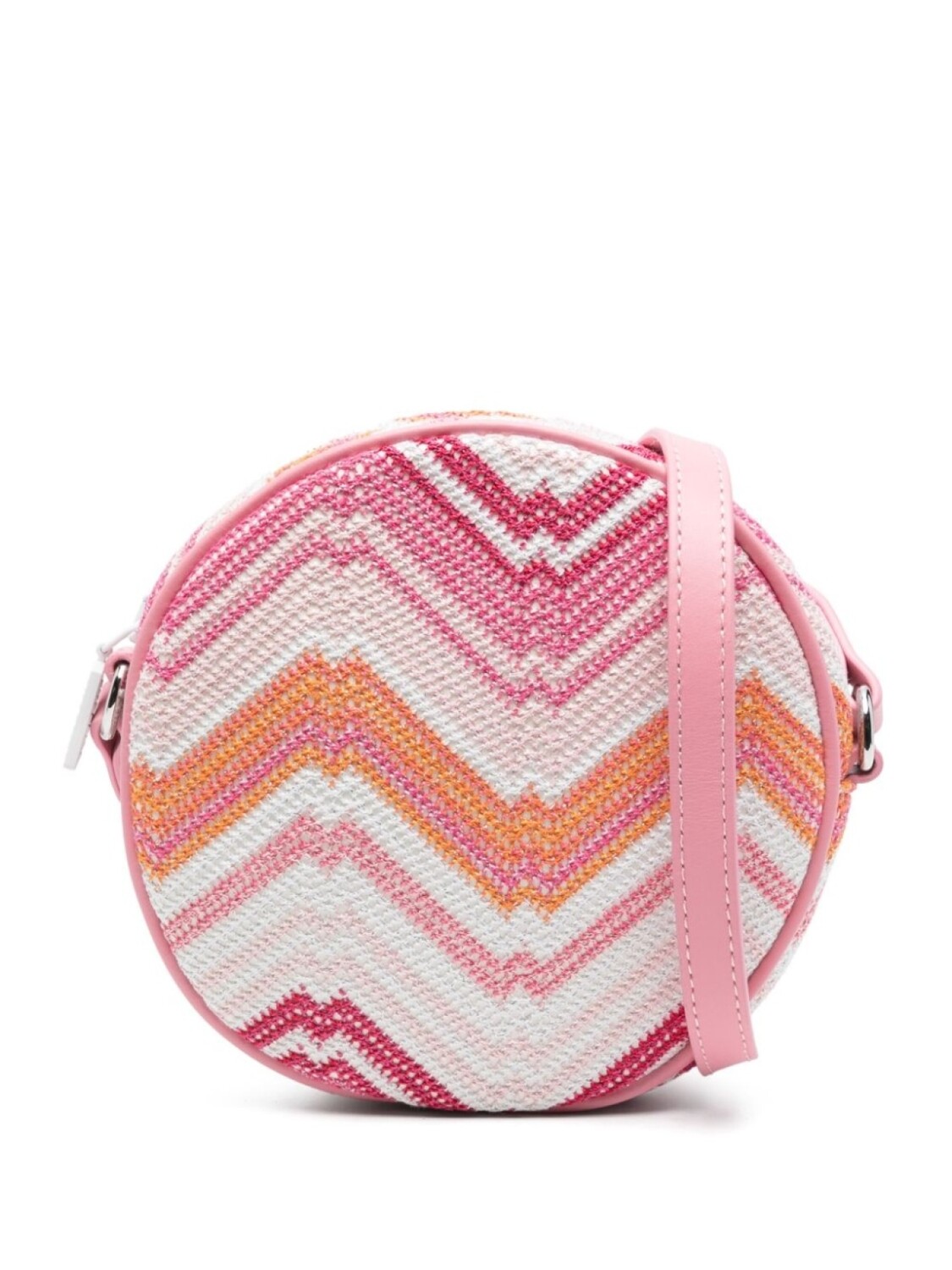 

Missoni Kids сумка на плечо с узором шеврон, розовый