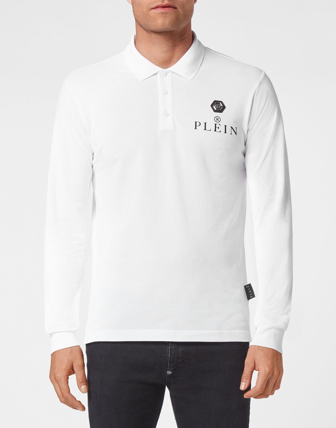 

Рубашка-поло LS Philipp Plein, белый