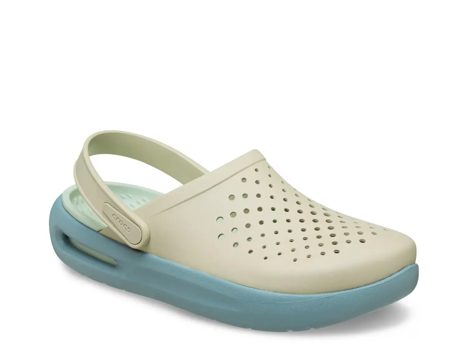 

InMotion Сабо - мужские Crocs, Beige/Light Blue