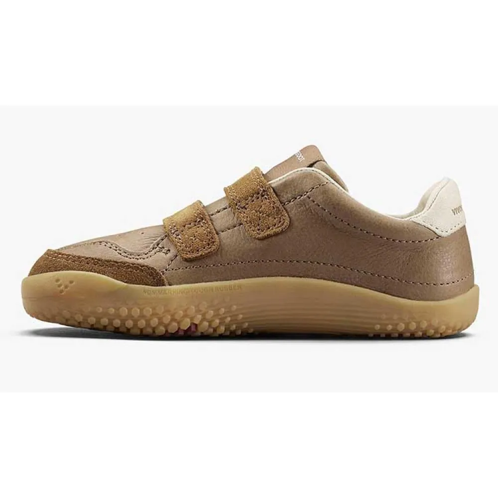 Кроссовки Vivobarefoot Gobi Barefoot Preschool, коричневый — фото 3