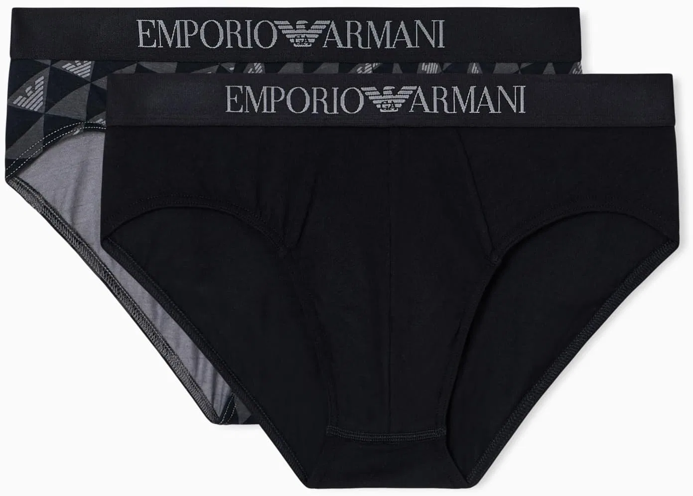 Боксеры с логотипом Emporio Armani, черный