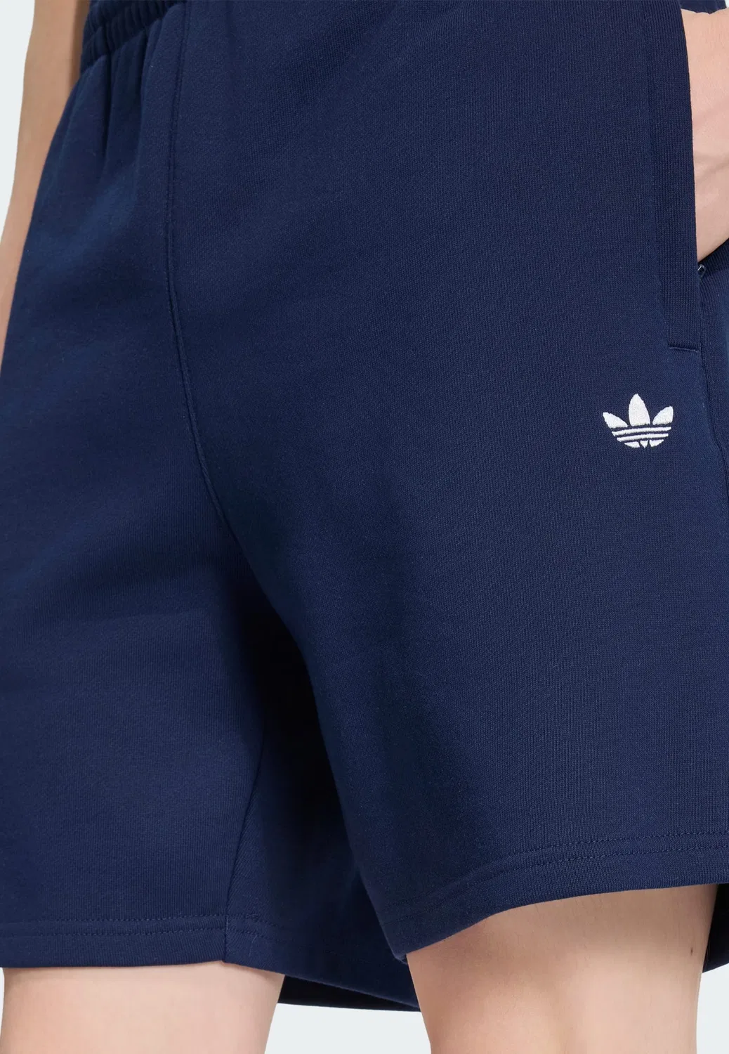 Шорты Adidas Originals Regular Pants Trefoil Essentials, сине-фиолетовый — фото 4