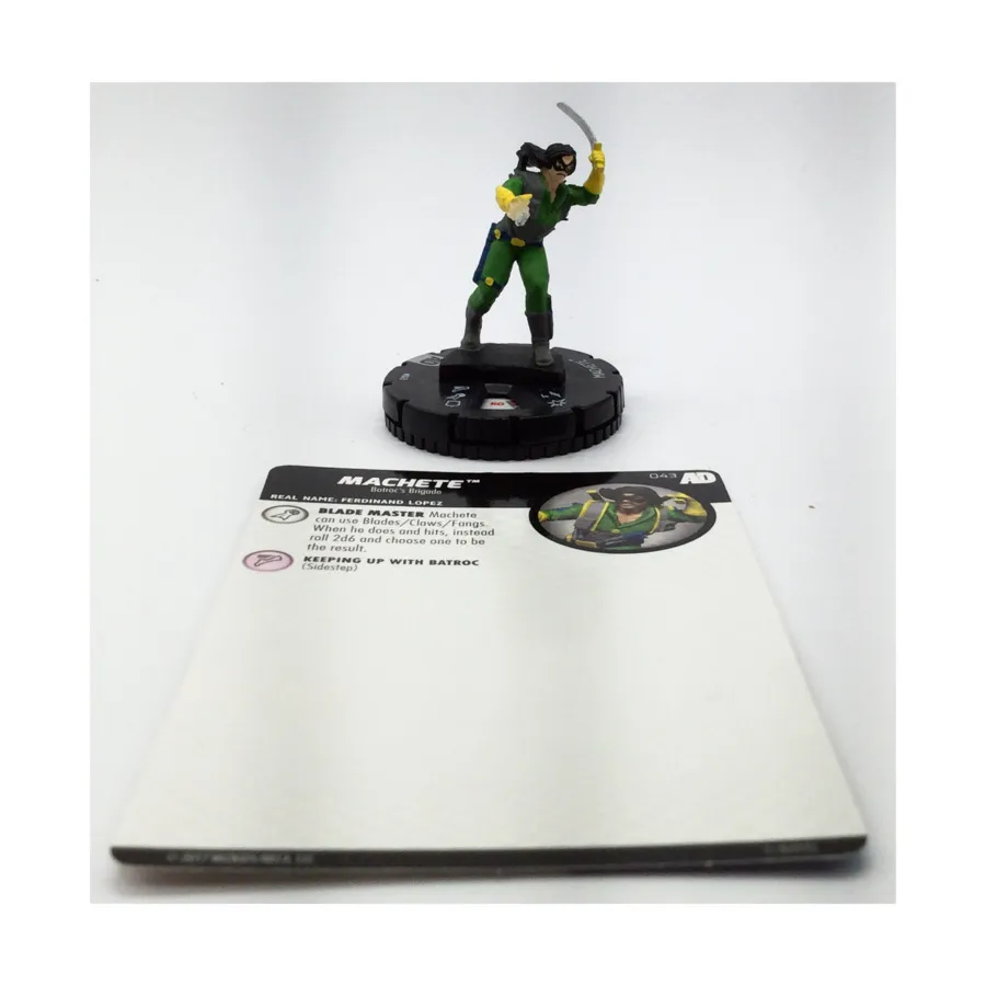 

Мачете #043 ( клавиша R), Marvel HeroClix - Avengers/Defenders War - Singles