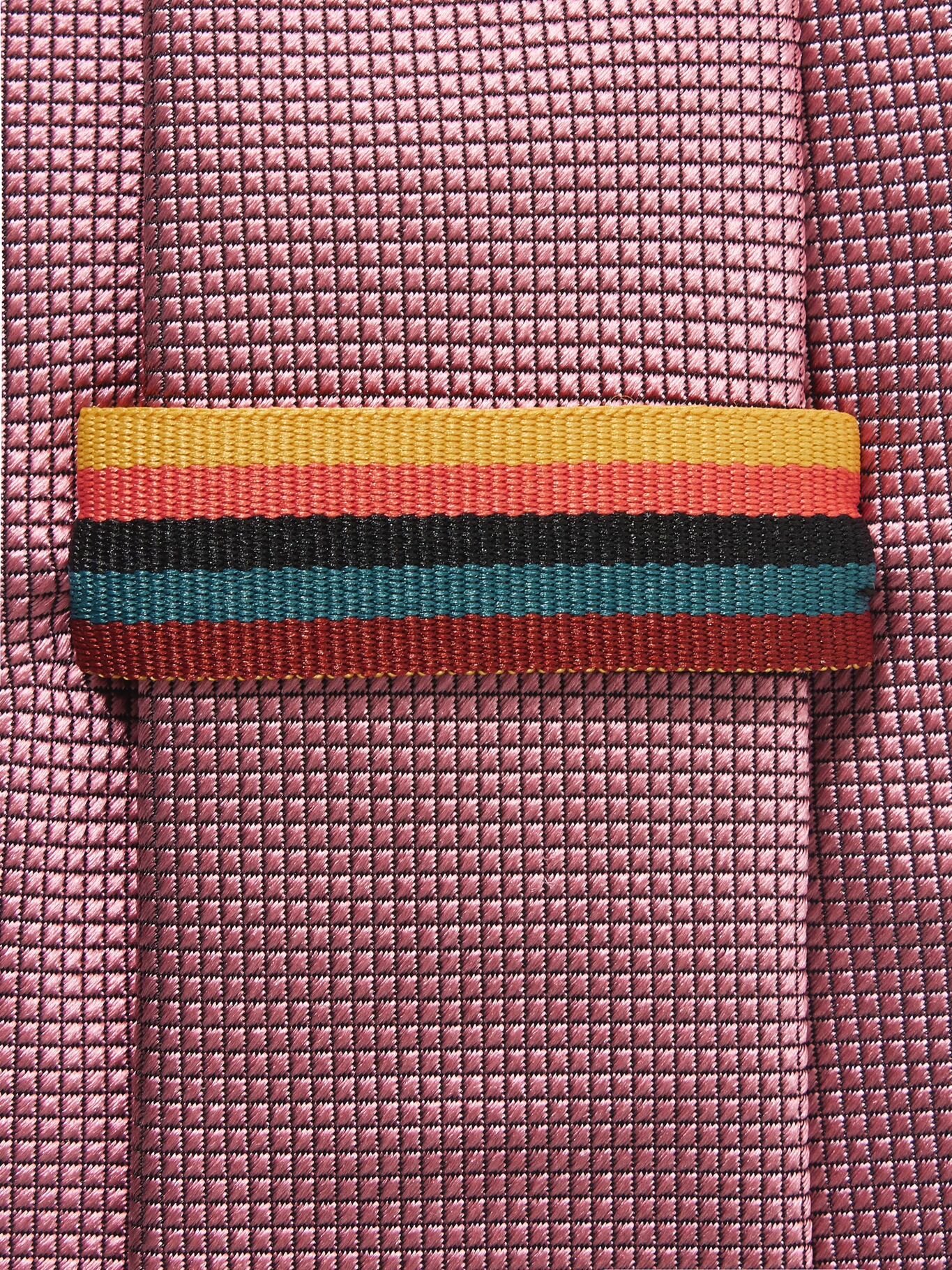 

Галстук из жаккарда шелка и граната шириной 8 см PAUL SMITH, розовый
