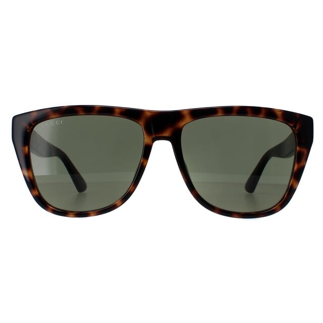 

Прямоугольные мужские зелено-гавана gg1345s Gucci, коричневый