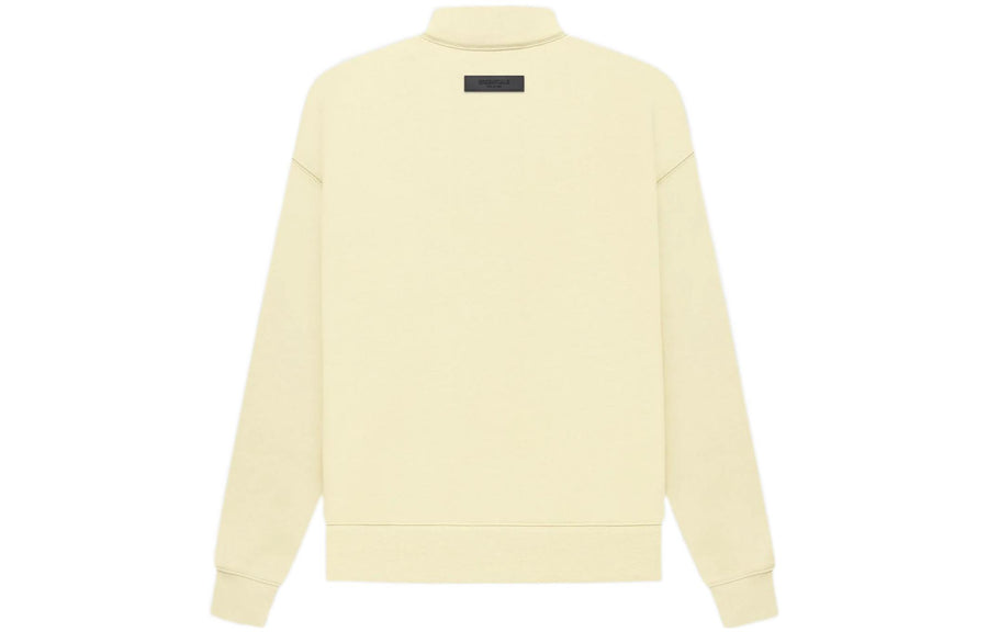Худи Fear of God Essentials FW22 Mockneck Canary, желтый — фото 3