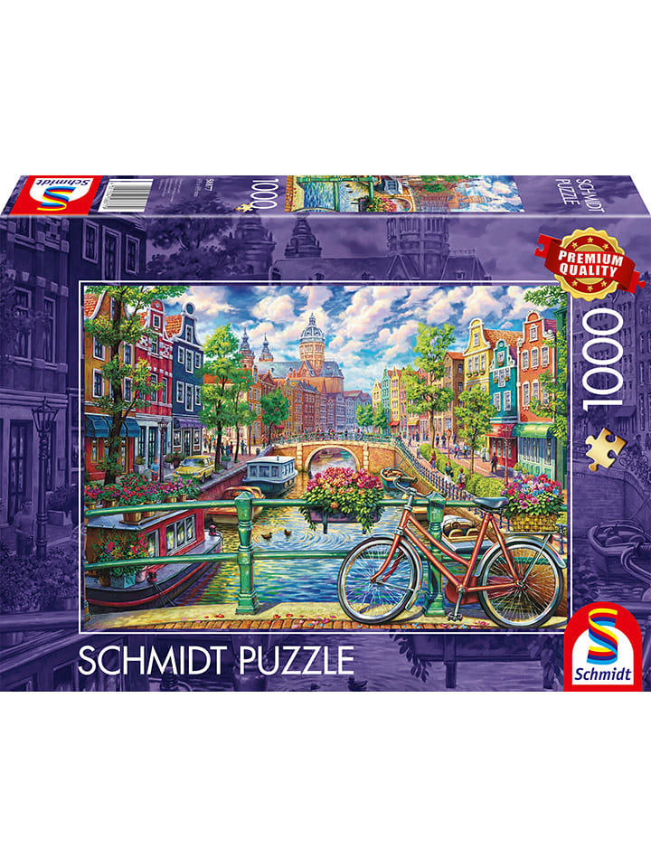 

Пазл из 1000 деталей «Магия Амстердамского канала» - для детей от 14 лет и старше