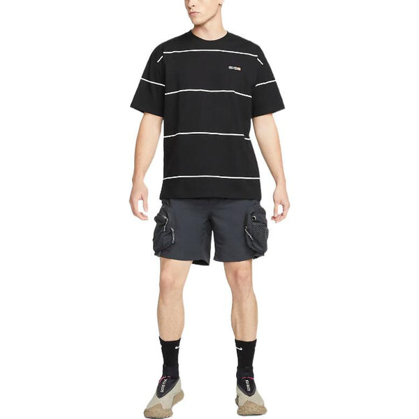 Футболка Nike SS22 ACG Stripe Round Neck Pullover Short Sleeve Black, мультиколор — фото 3