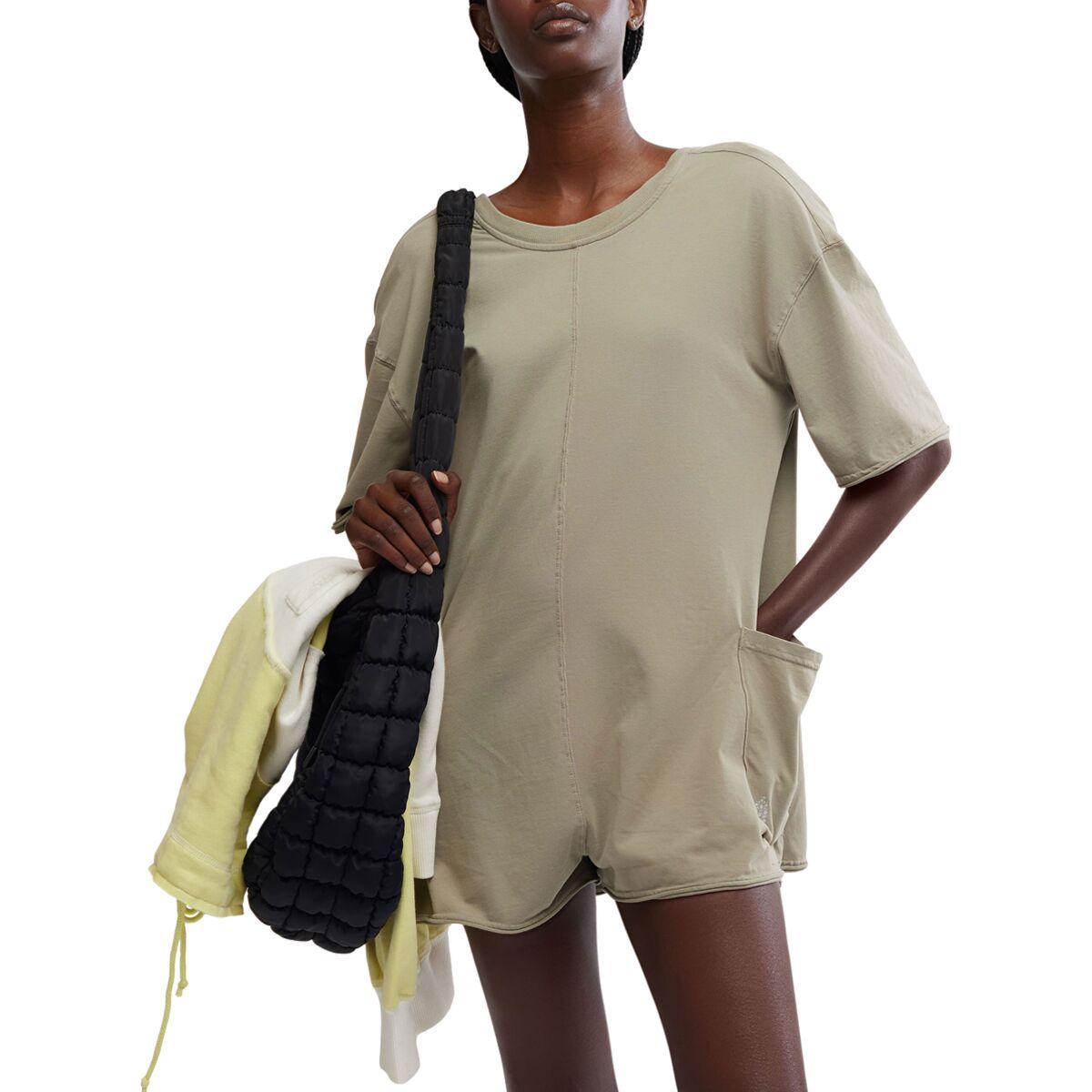 

Хлопковый комбинезон Hot Shot Coddy Fp Movement, цвет sage stone
