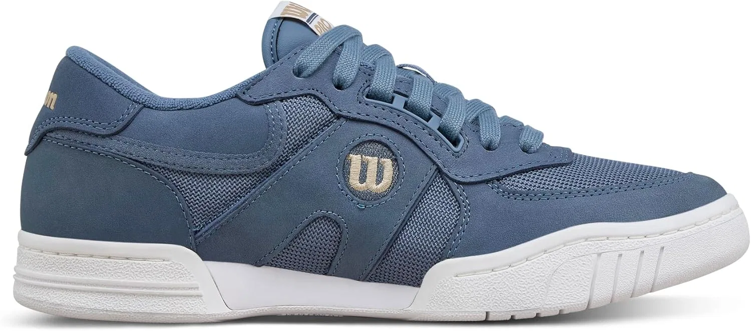 Кроссовки теннисные WILSON Pro Staff 87, цвет China Blue/White/Safari — фото 2