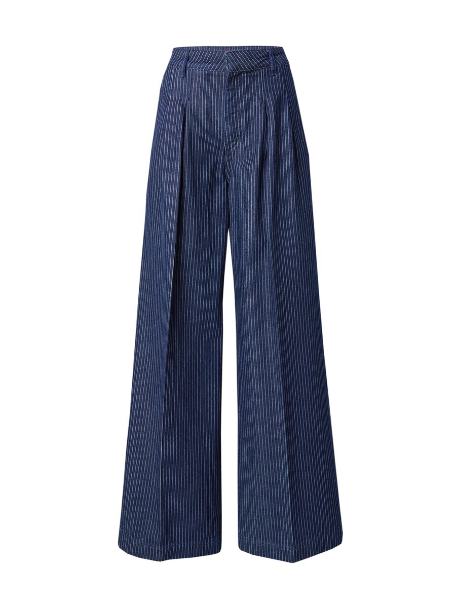 

Джинсы HUGO Wide leg Pleated Jeans Gisari, темно-синий