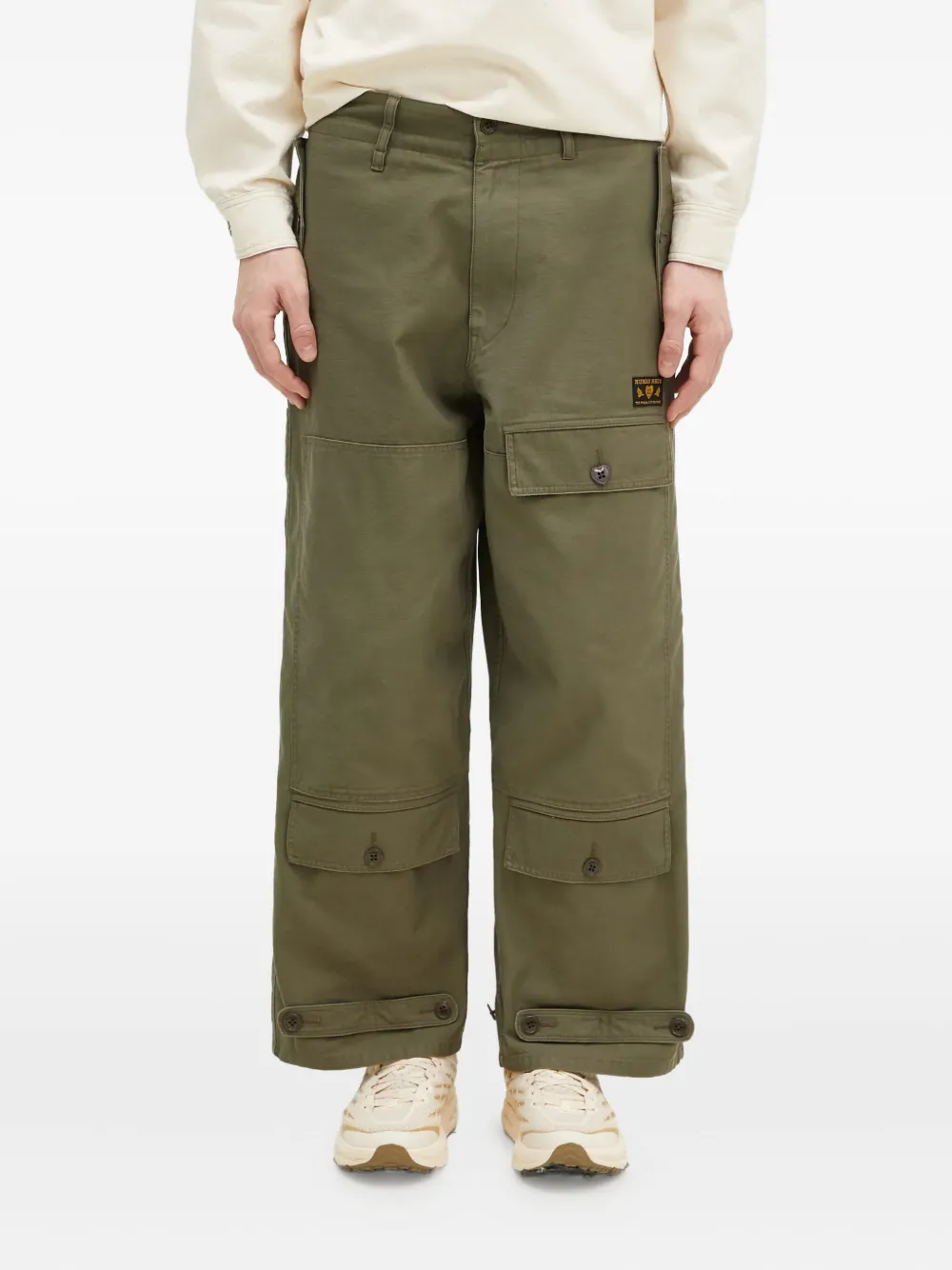 

Брюки карго с карманами Human Made, зеленый