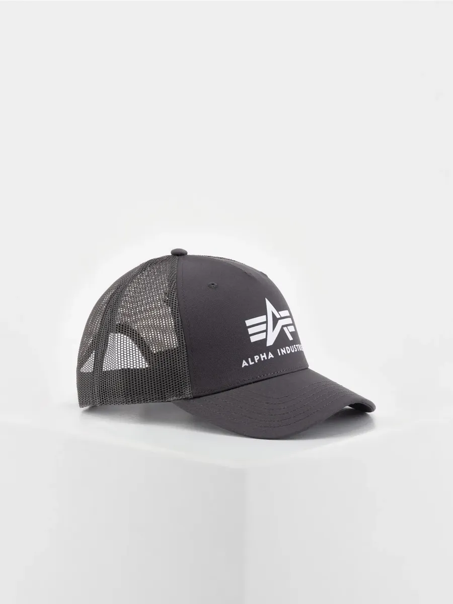 

Кепка Alpha Industries Trucker "Аксессуары Alpha Industries - Головной убор Базовая кепка дальнобойщика", черный