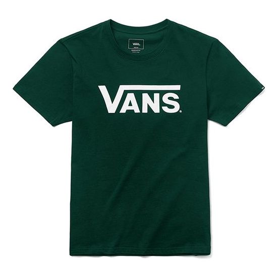 

Футболка Vans Classic Loose Athleisure Casual Sports Short Sleeve Couple Style Dark Green VN0A33ZLTTZ, темно-зеленый
