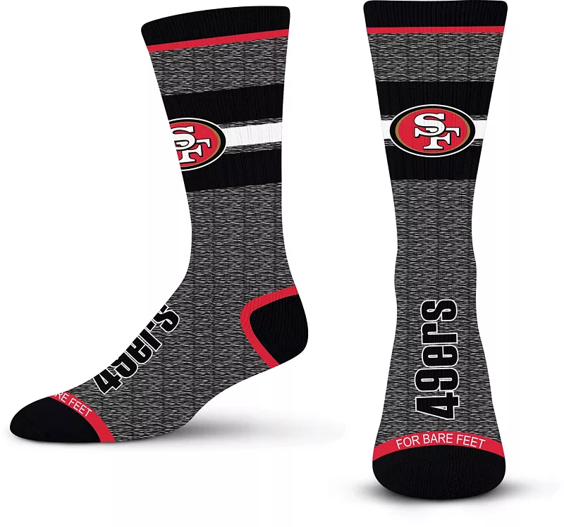 

Носки Spotlight для взрослых San Francisco 49ers для босых ног For Bare Feet