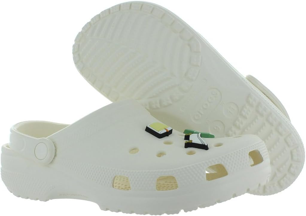 Сабо Унисекс Взрослые Сабо Outkast Classic Crocs, белый — фото 4