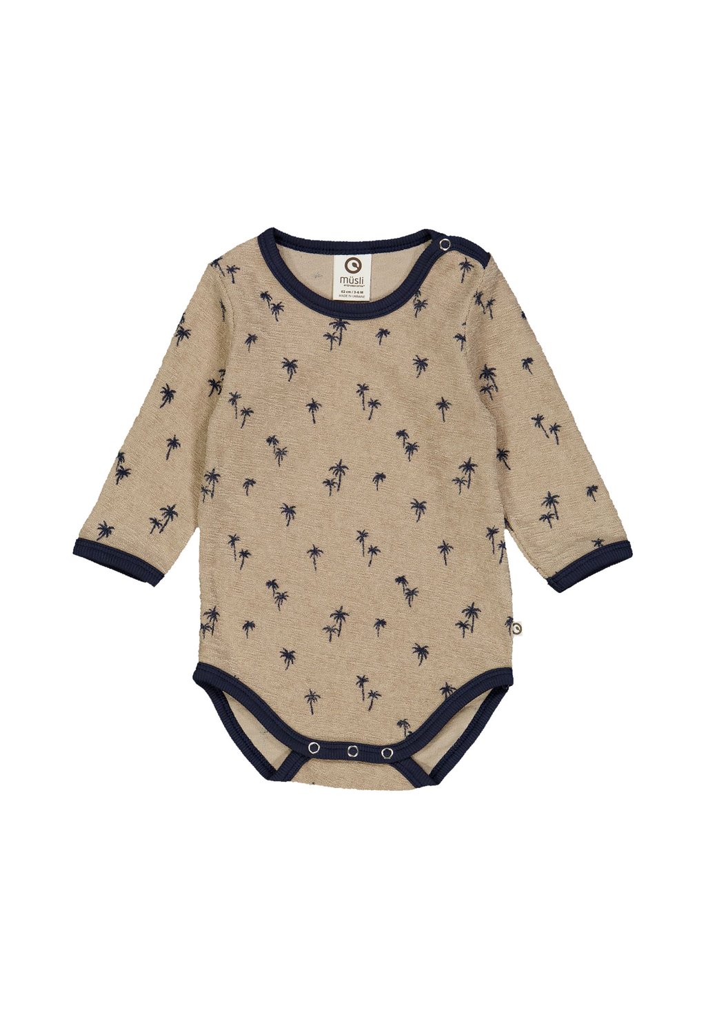 

Боди Müsli by GREEN COTTON, бежевый