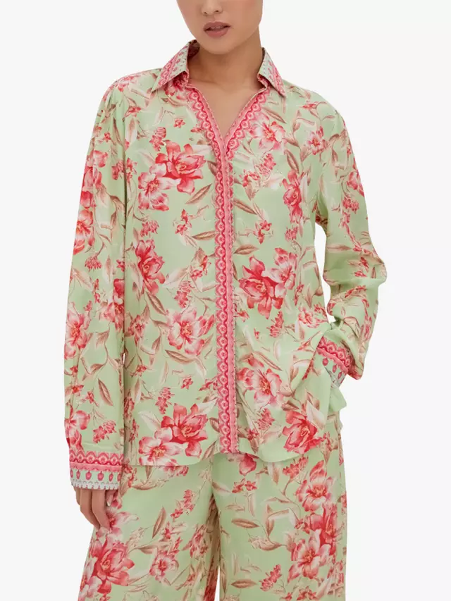 

Рубашка Raishma Naomi Floral, зеленый